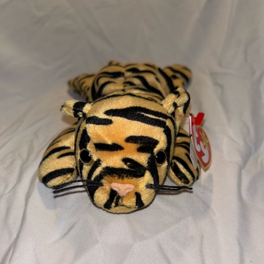 Vintage Ty Beanie Baby Tiger. Stripes. 1995.